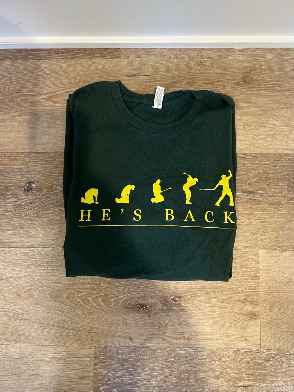 Barstool He’s Back Green Short Sleeve Graphic Tee